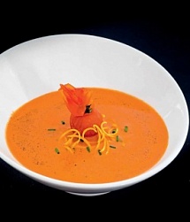 Апельсиново-томатный суп
