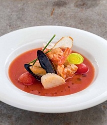 Рыбный суп в стиле буйабес